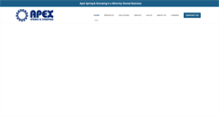 Desktop Screenshot of apexspring.com